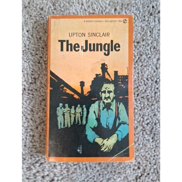 The Jungle by Upton Sinclair – 1964 Signet Classics Vintage Paperback – GUC - Picture 1 of 6